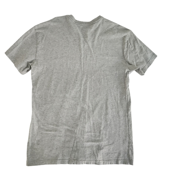 POLO RALPH LAUREN mens Slim Fit v-neck gray 100% cotton large - Picture 2 of 7